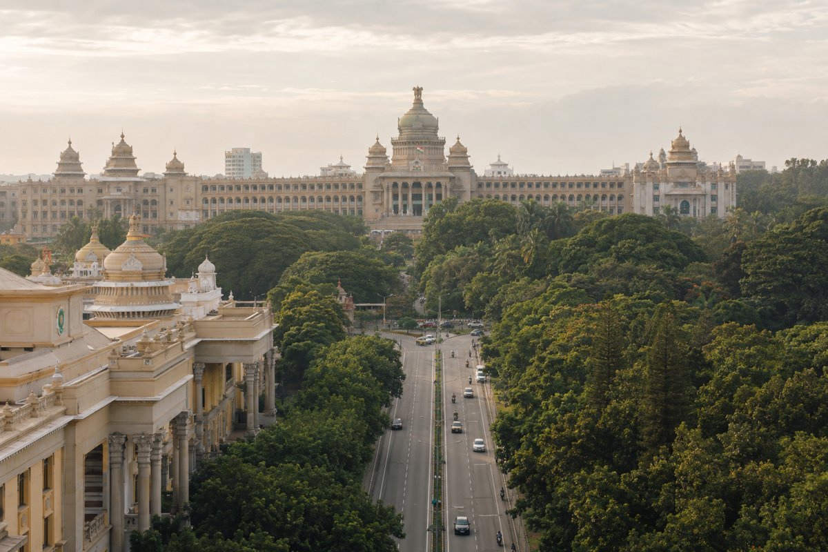 Illustrative city view of Bengaluru