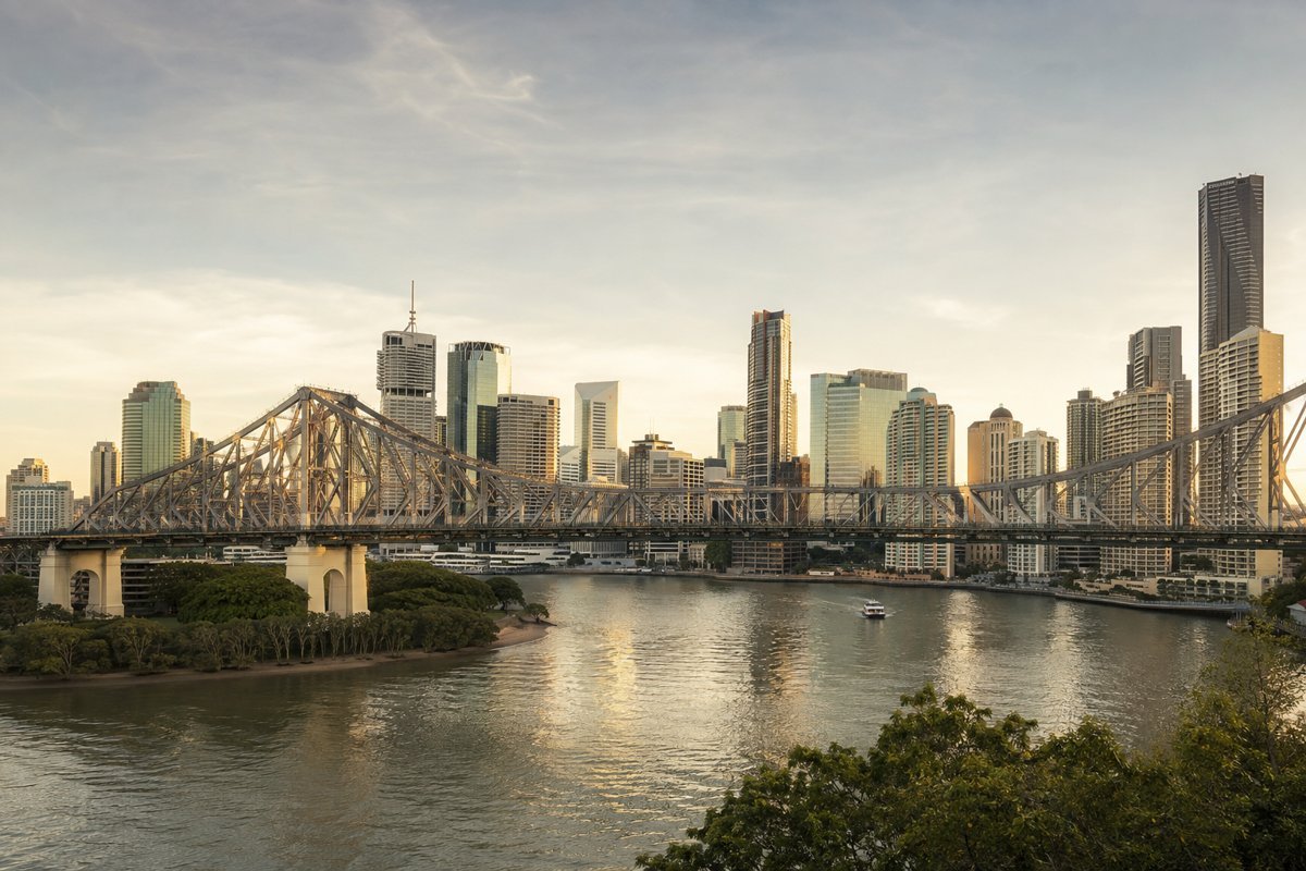 Illustrative city view of Brisbane