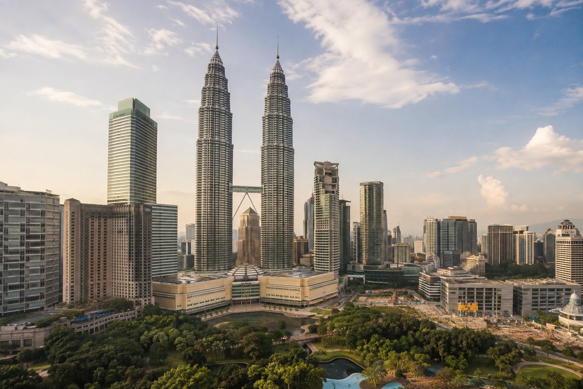 Illustrative city view of Kuala Lumpur