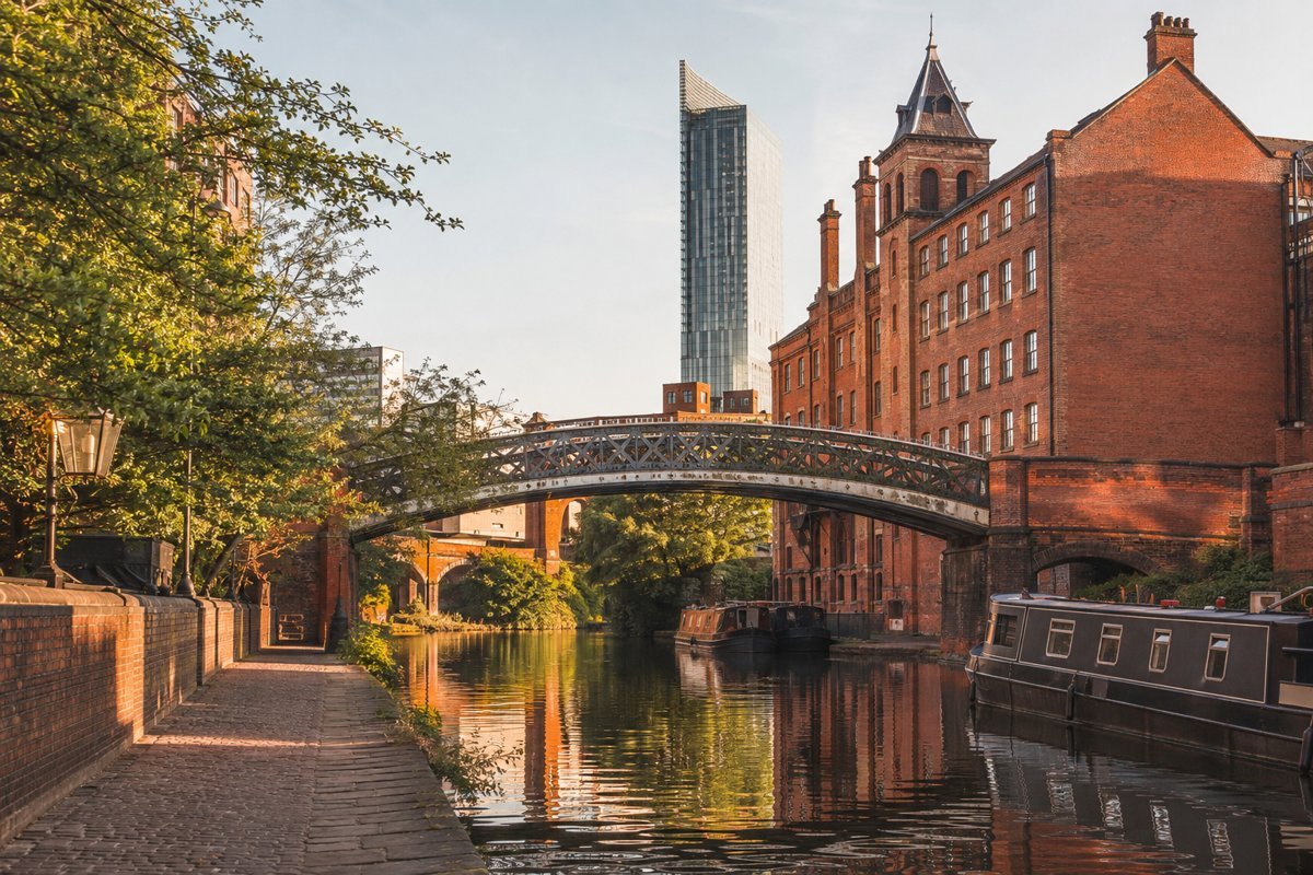Illustrative city view of Manchester