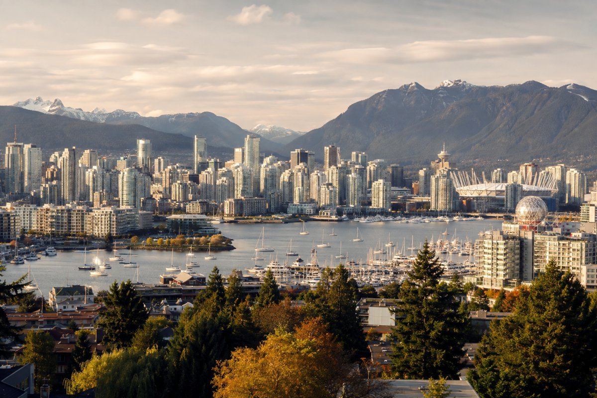 Illustrative city view of Vancouver