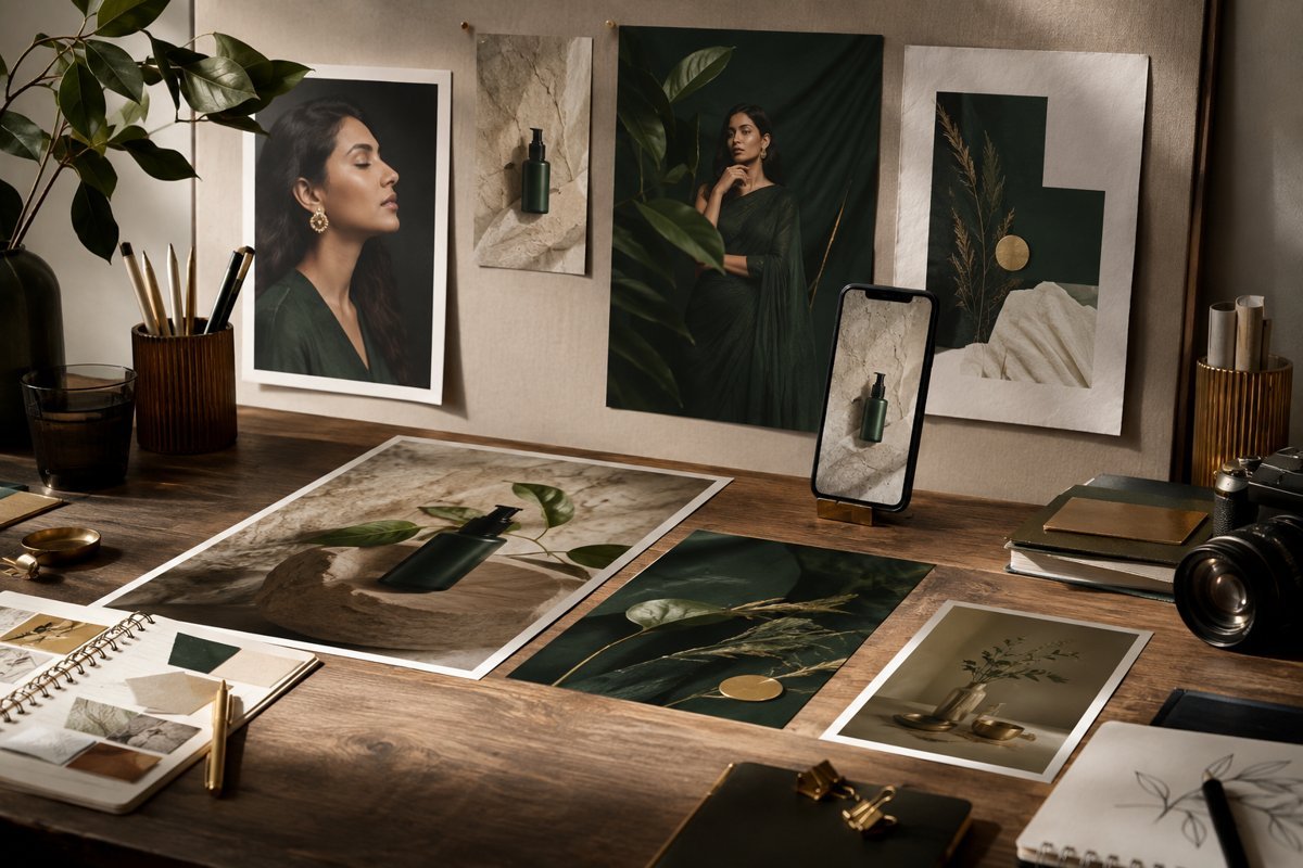 Marketing creatives — illustrative creative and working environment